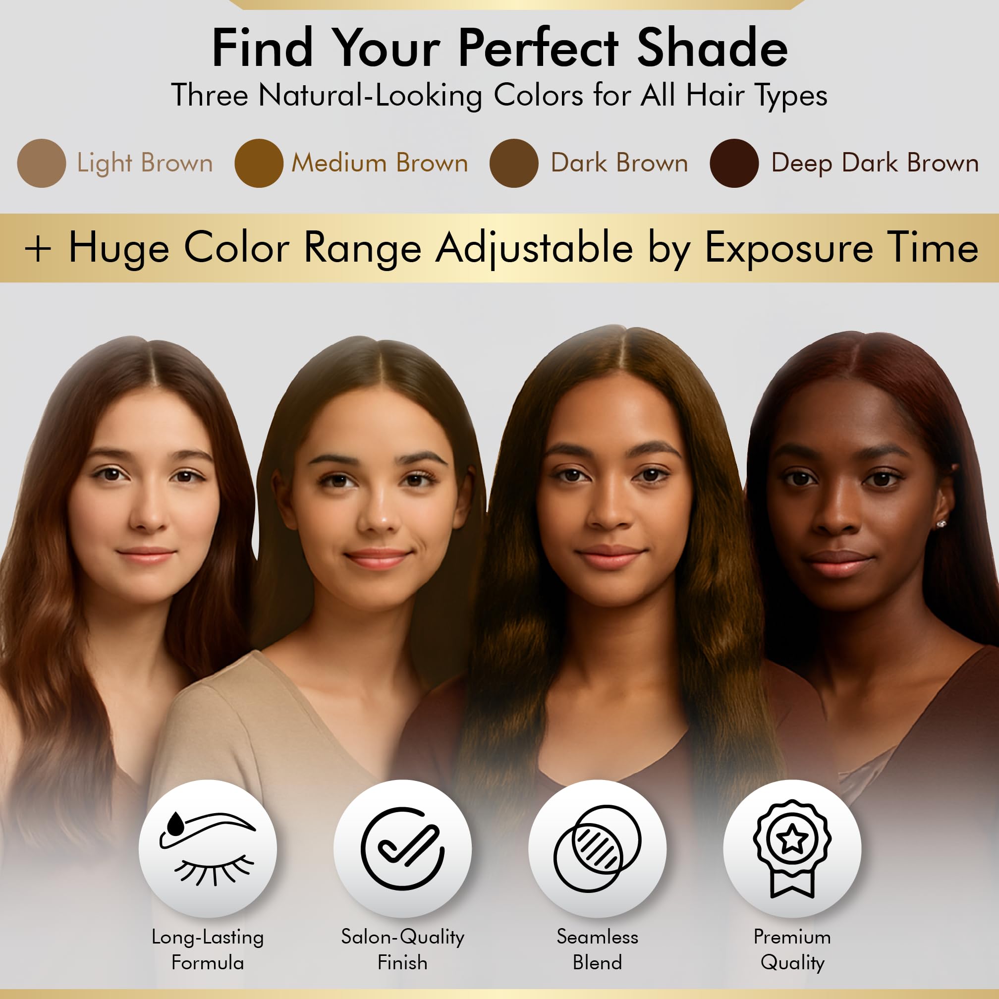 Brows Xpert shading kit suitable for at-home or salon use.