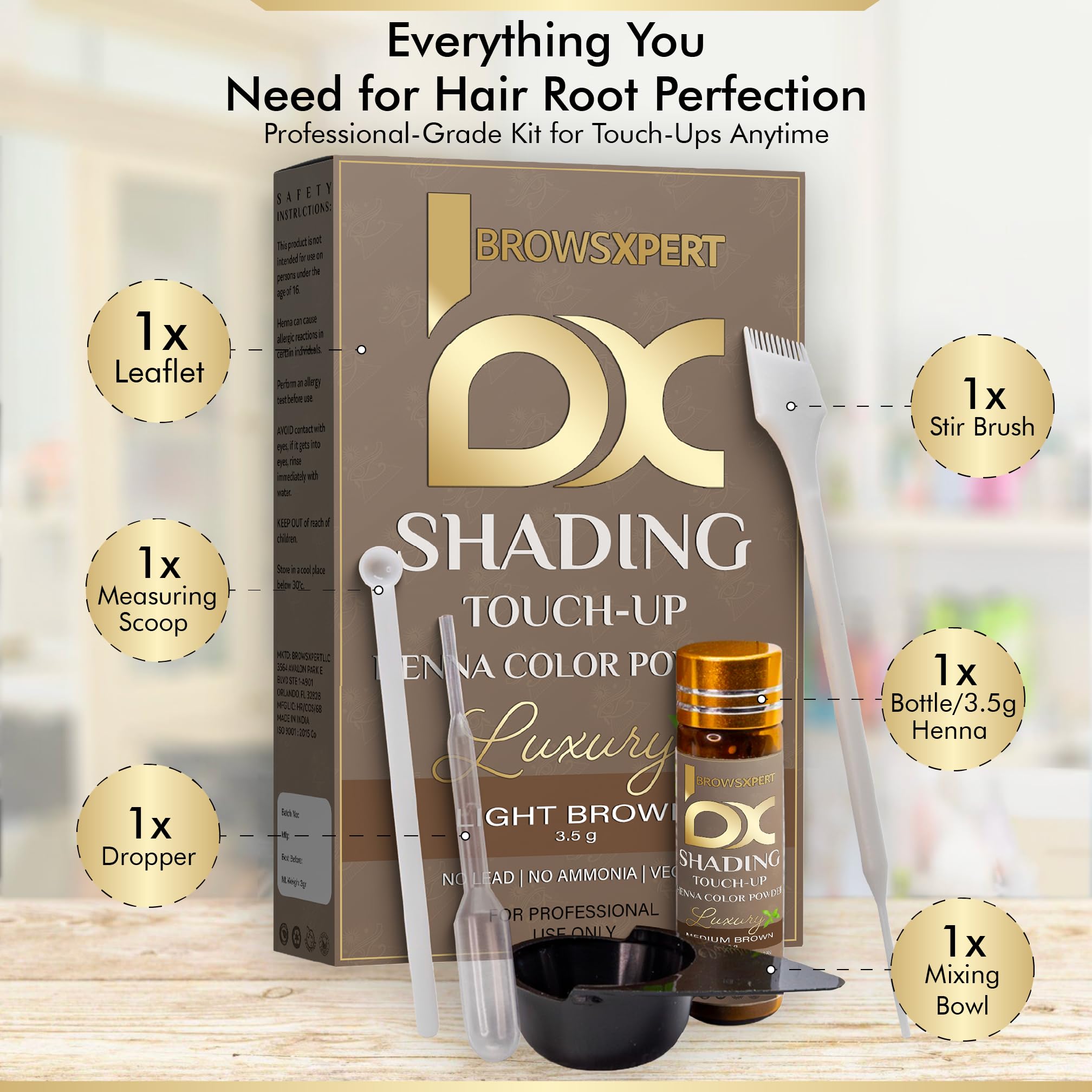 Shading brush for precise, controlled color application