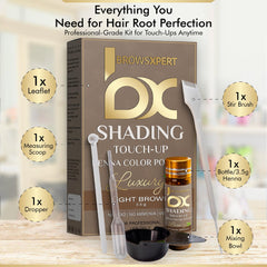 Shading brush for precise, controlled color application