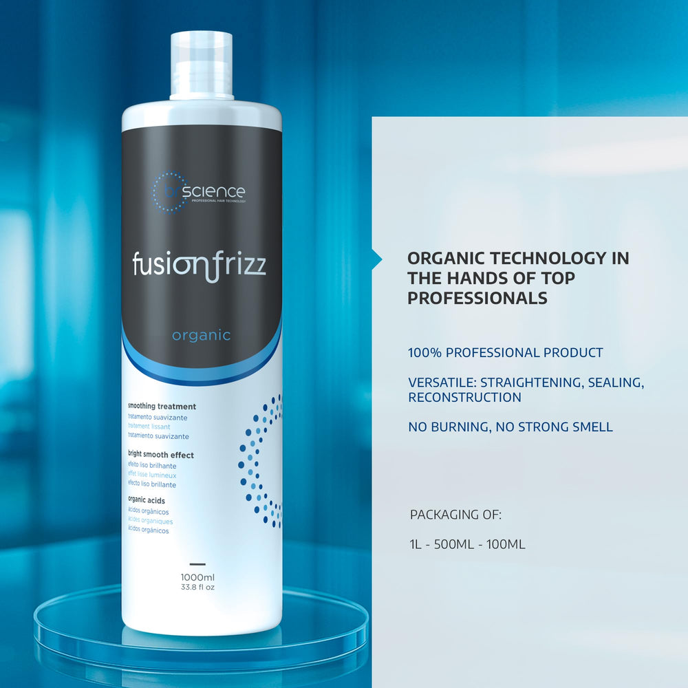 Brscience FusionFrizz OrganicPlastia hair-section application enables even coverage