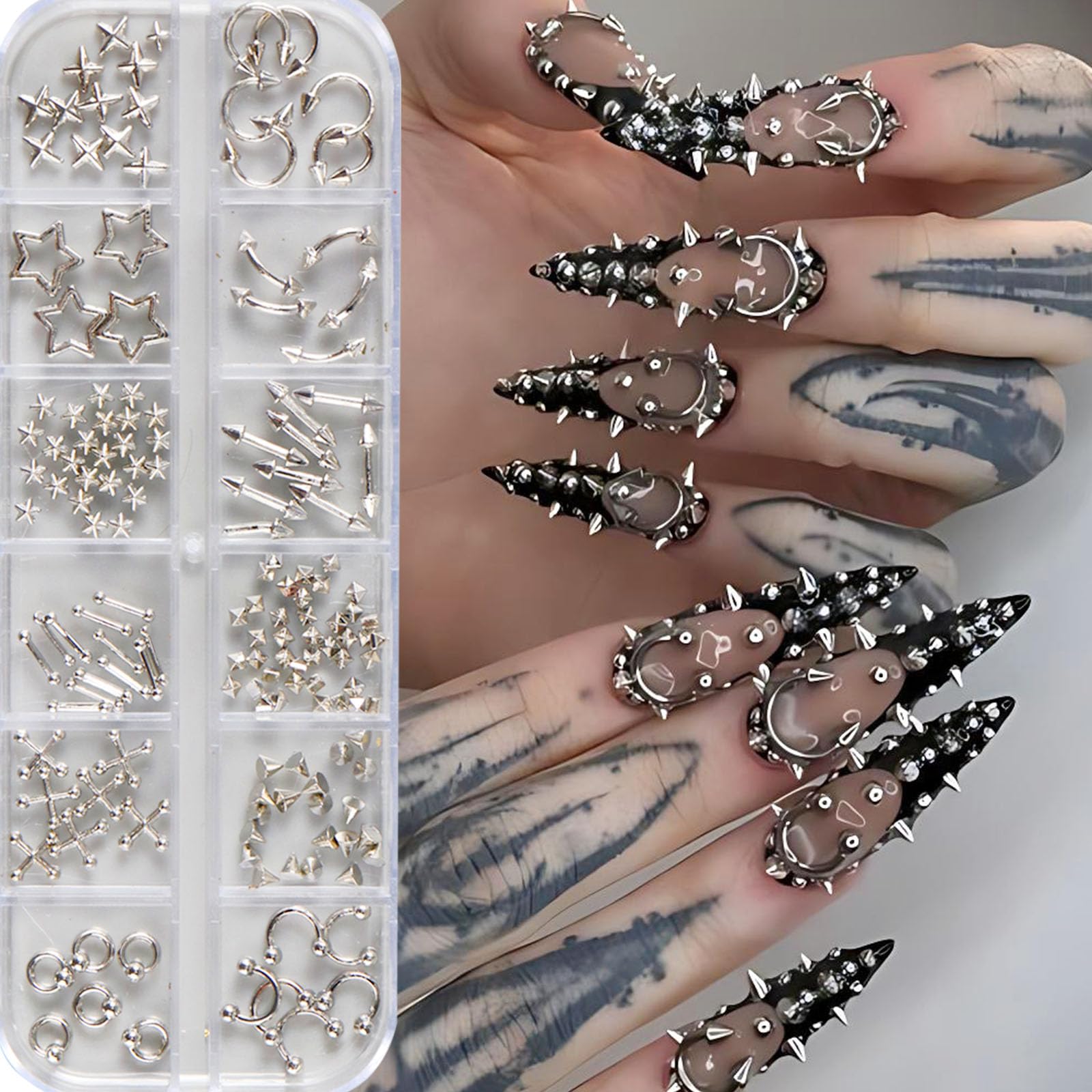 Brtavizvy metal bead accents offer versatile detailing for designs.