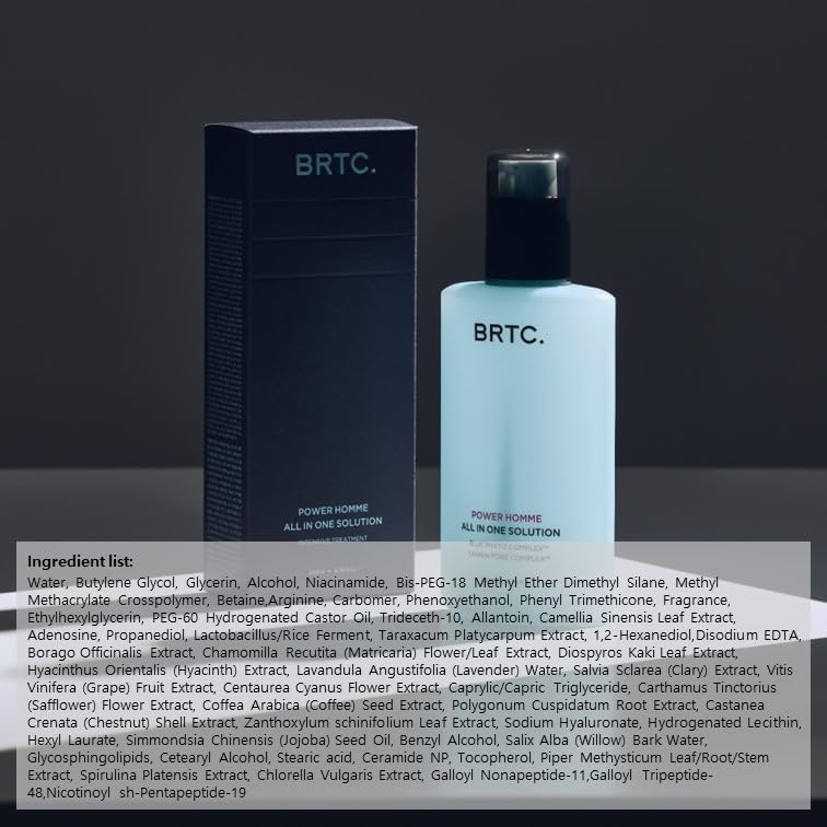 ProBiome icon suggesting skin-friendly balance with BRTC Power Homme