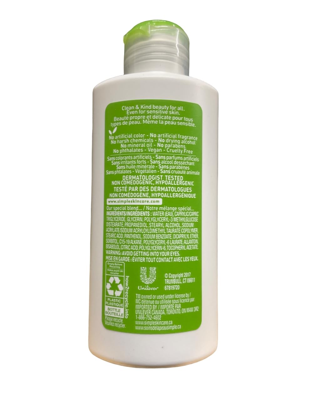 Bruder Unscented Moisturizer bottle showing fragrance-free formula for sensitive skin.