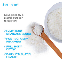 Bruizex Arnica Montana Bath Salts bubbles rising in water for relaxation