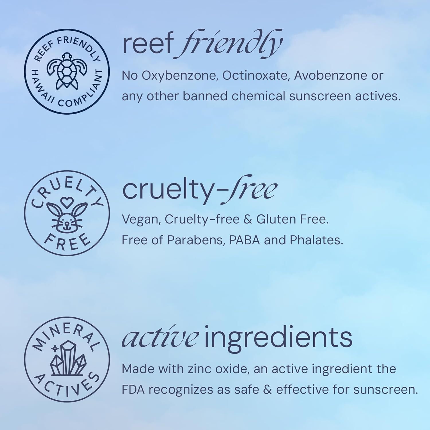 Brush On Block gentle for sensitive skin and daily wear.
