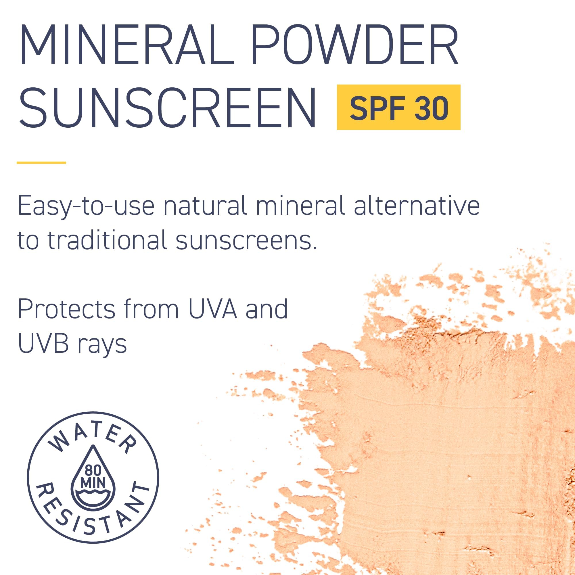Brush On Block Touch of Tan creates buildable warmth for sun-kissed skin.