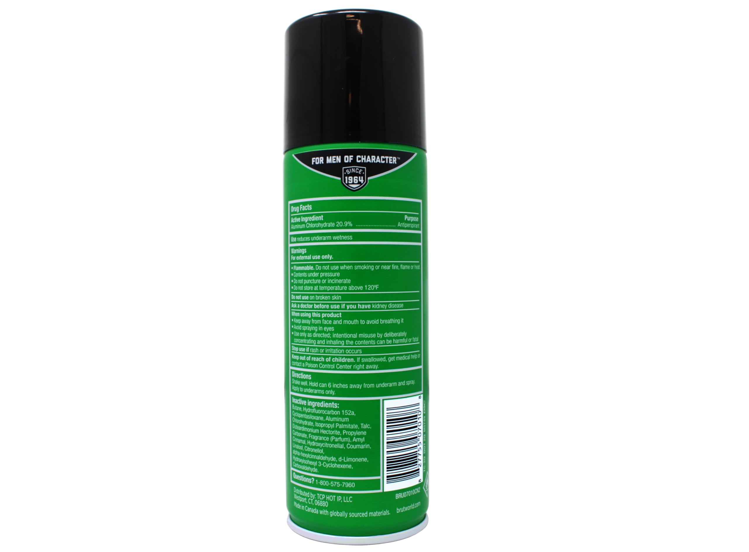 BRUT four-pack provides daily protection and value for ongoing use.