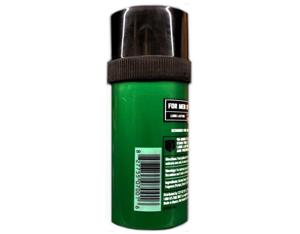 Brut Round Solid Deodorant masculine scent for day-long confidence.