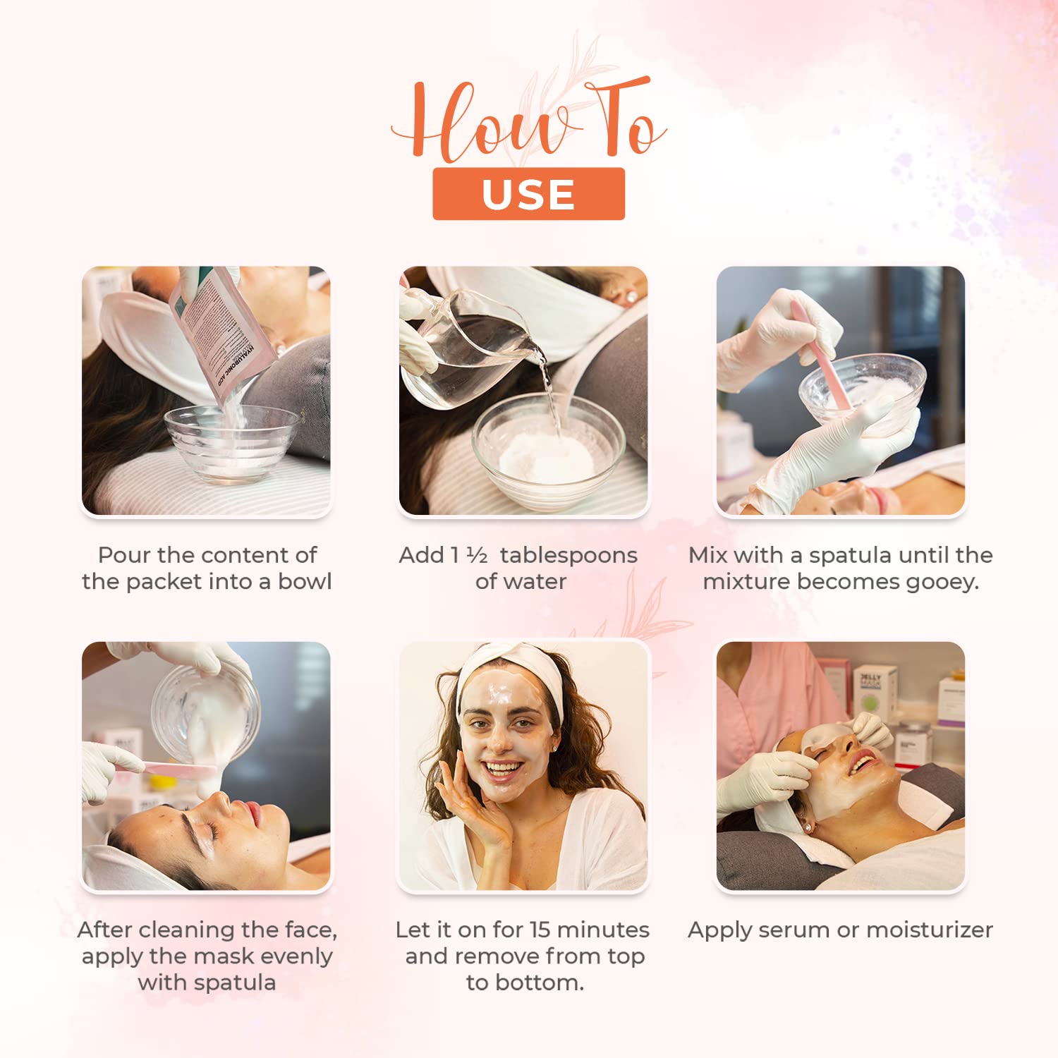 BRÜUN dermal-infusion layer helps moisture stay locked into skin during treatment.