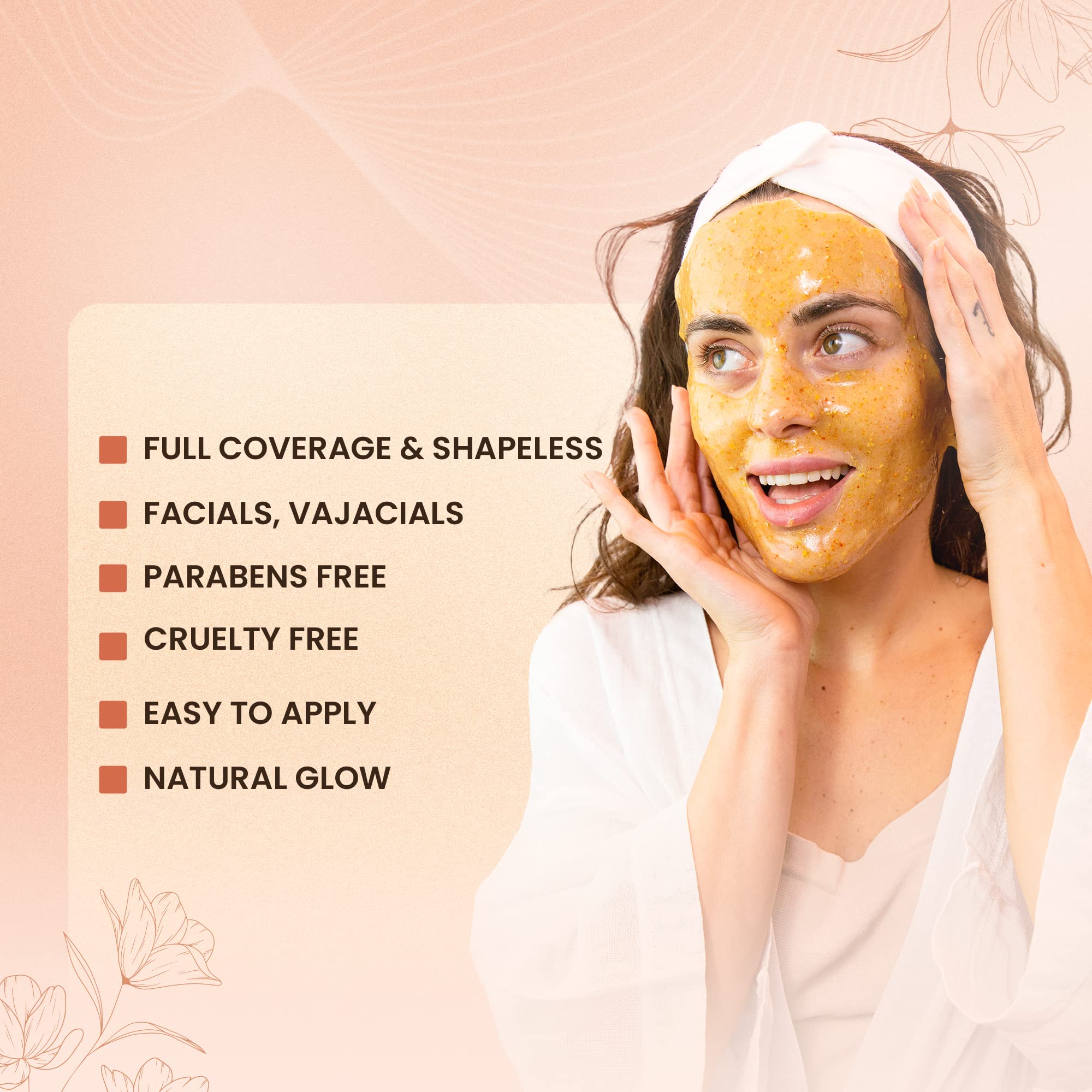 BRÜUN included bowl, spatula, and hairband simplify at-home spa setup.