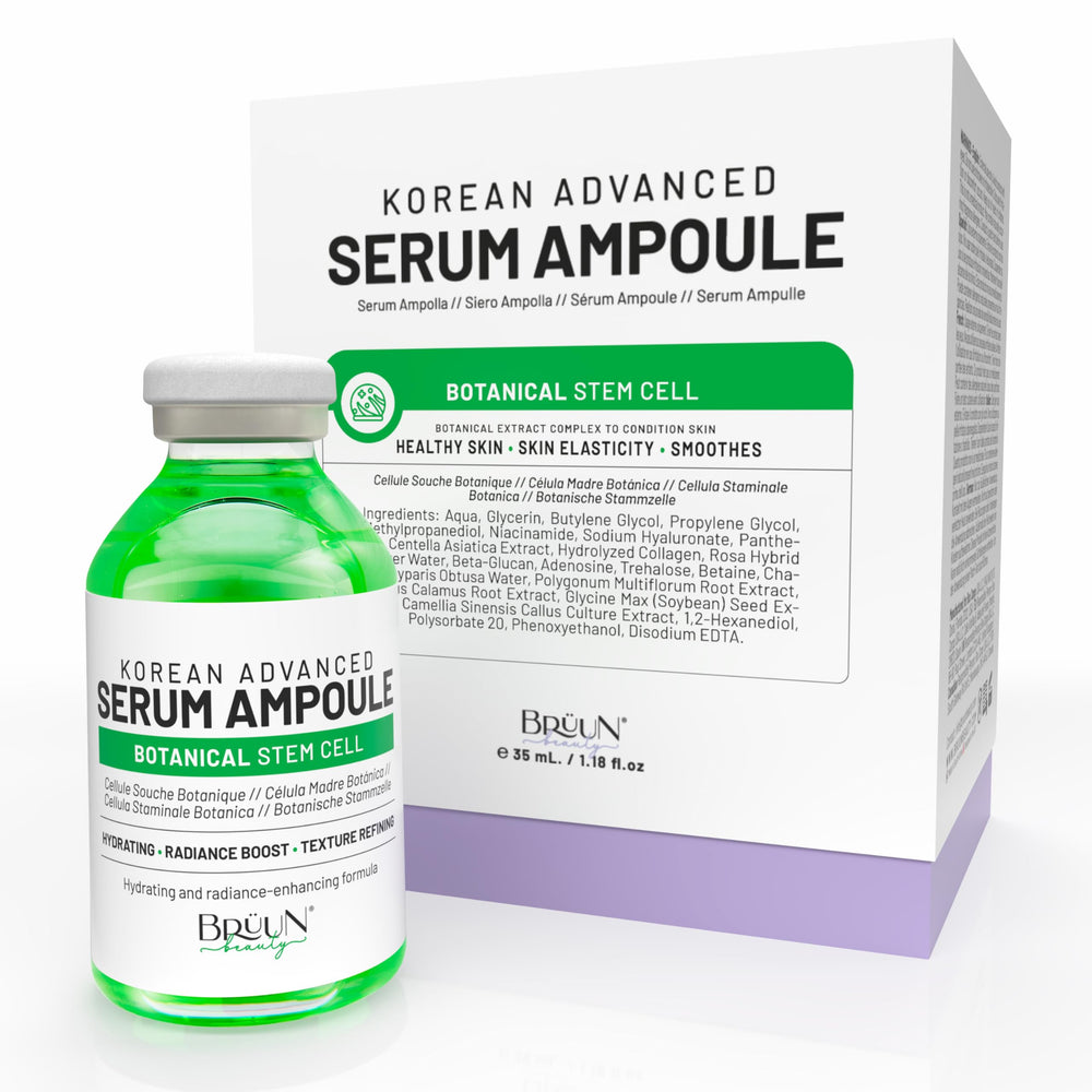 BRÜUN SC Control Botanical Ampoule bottle shown for daily hydration and care