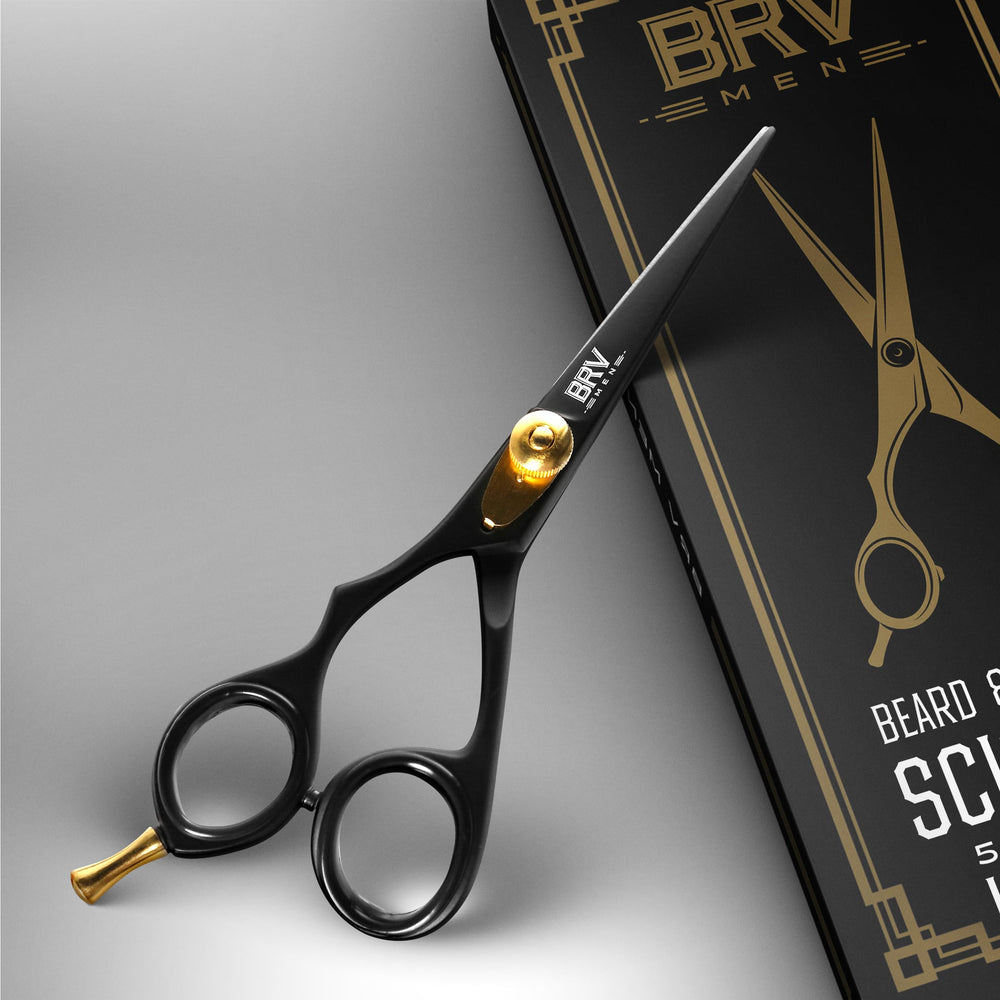 BRV MEN ergonomic left-handed design reduces fatigue during trimming.