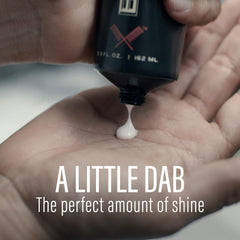 Brylcreem 3-in-1 bottle side view for portable grooming