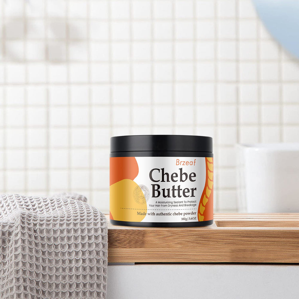 Brzeaf Chebe Butter offers versatile leave-in or wash-out styling options.