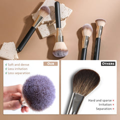 BS-MALL Soft Professional Makeup Brush Set concealer brush for precise coverage.