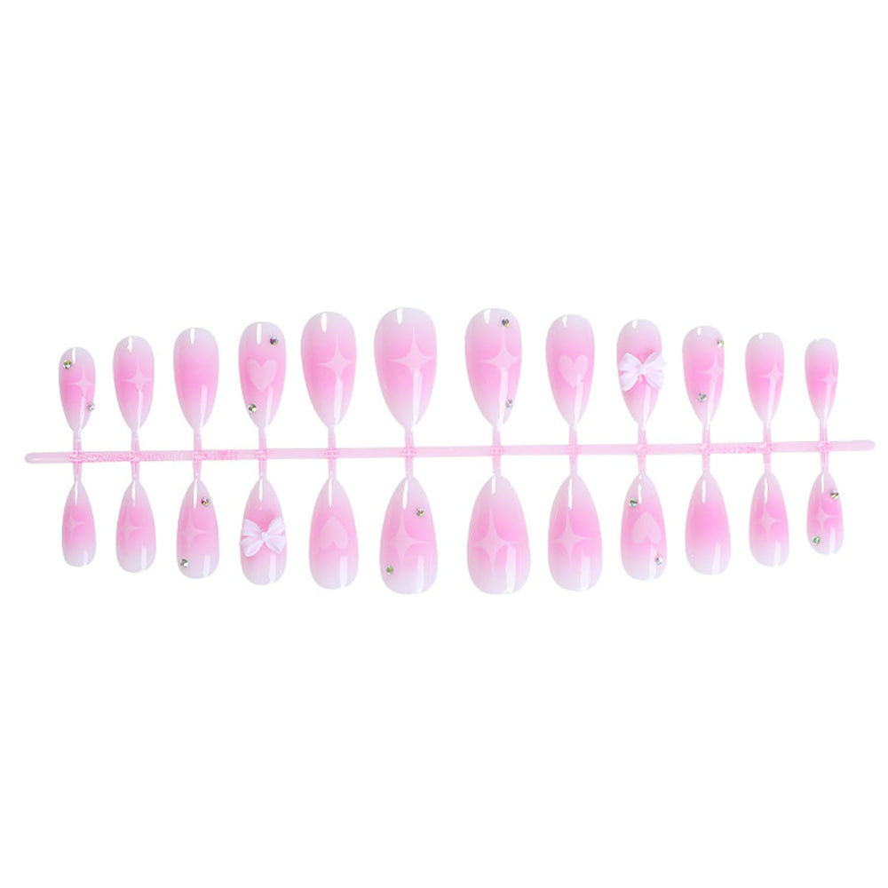 BSBTBZ easy 5-minute at-home manicure with BSBTBZ press-on nails