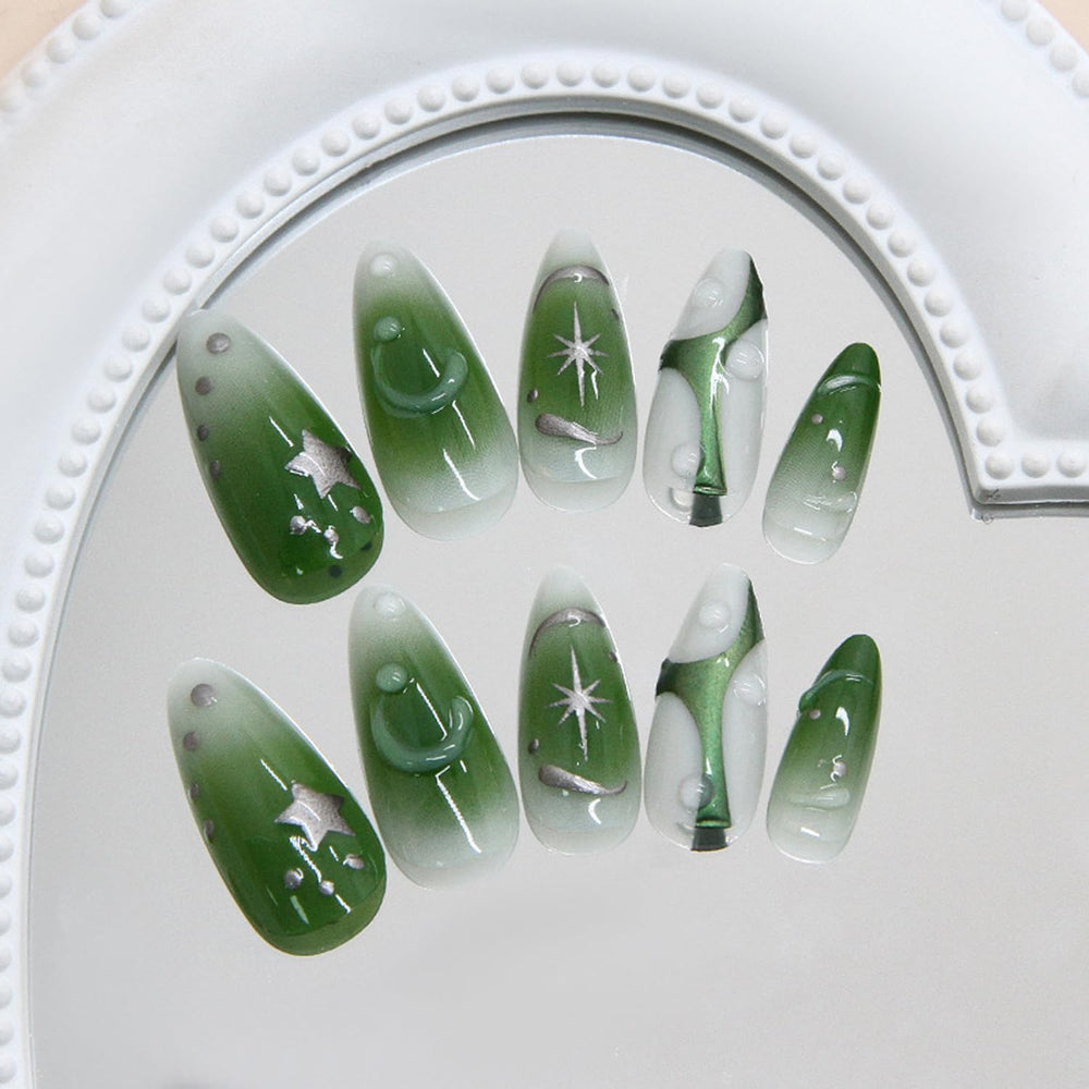 BSBTBZ jelly glue stickers for easy, mess-free nail adhesion