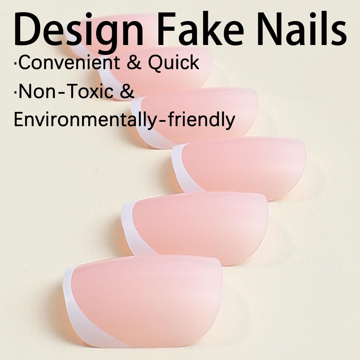 BSBTBZ 24-piece nails kit including file and cuticle stick for DIY nails
