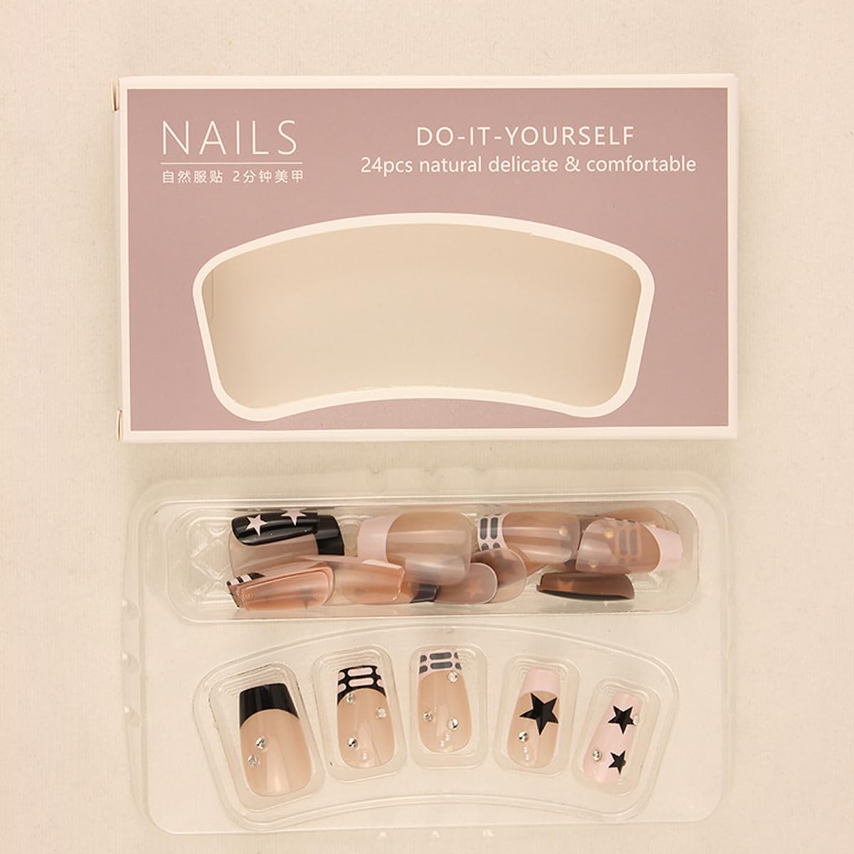 BSBTBZ Party glam nails with rhinestones for special occasions.