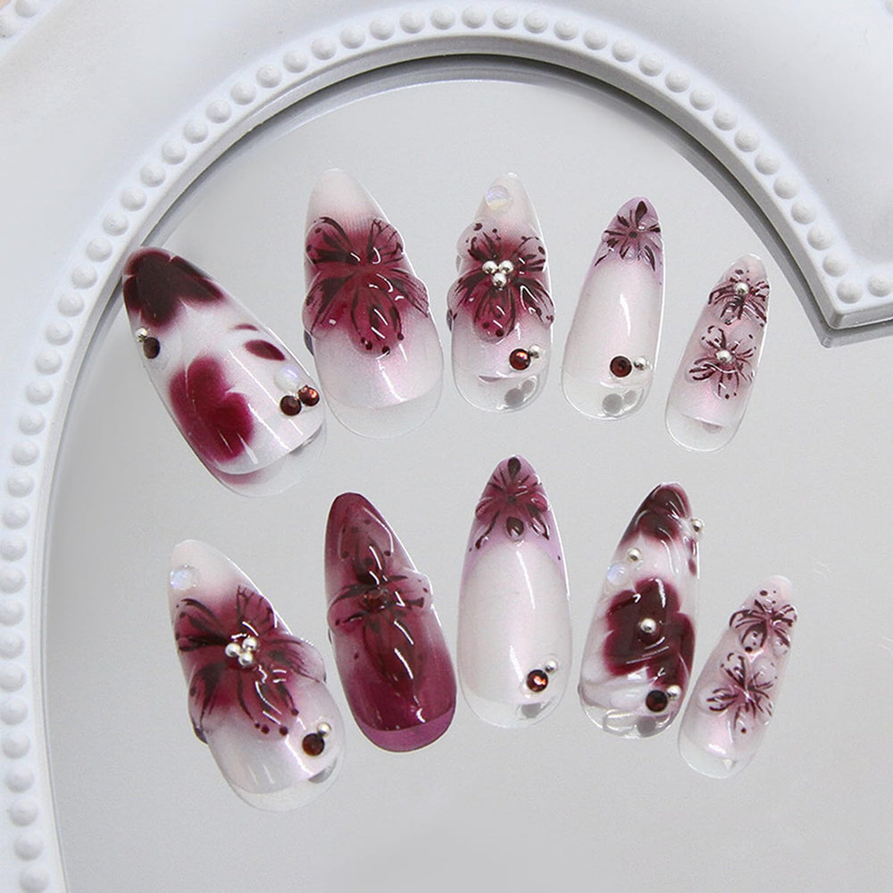 BSBTBZ pearl bead charms nails add delicate sparkle to any outfit