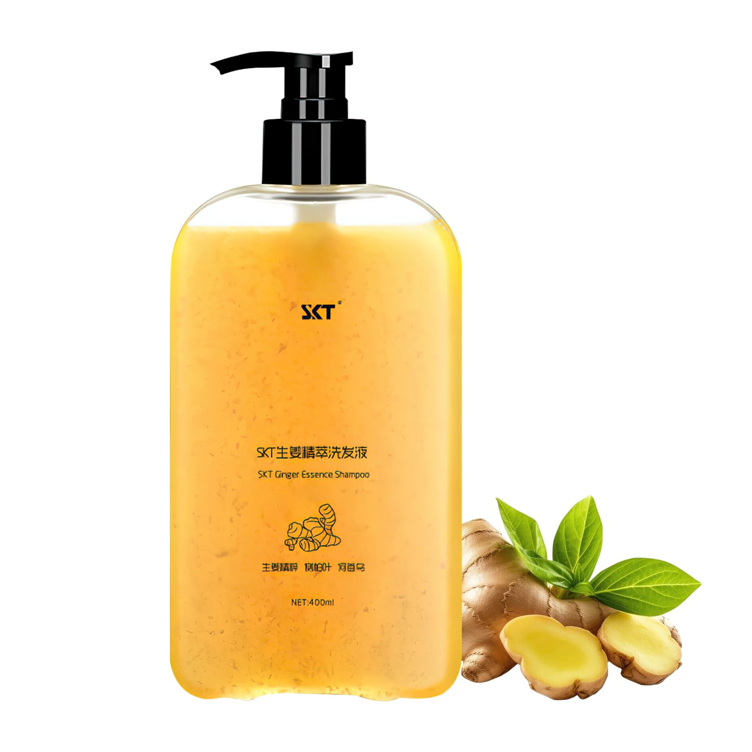 BSMAX Ginger Plant Extract Shampoo bottle for gentle daily cleansing and moisture