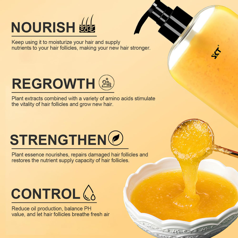 BSMAX Ginger Plant Extract Shampoo foam delivers rich lather and refreshed scalp