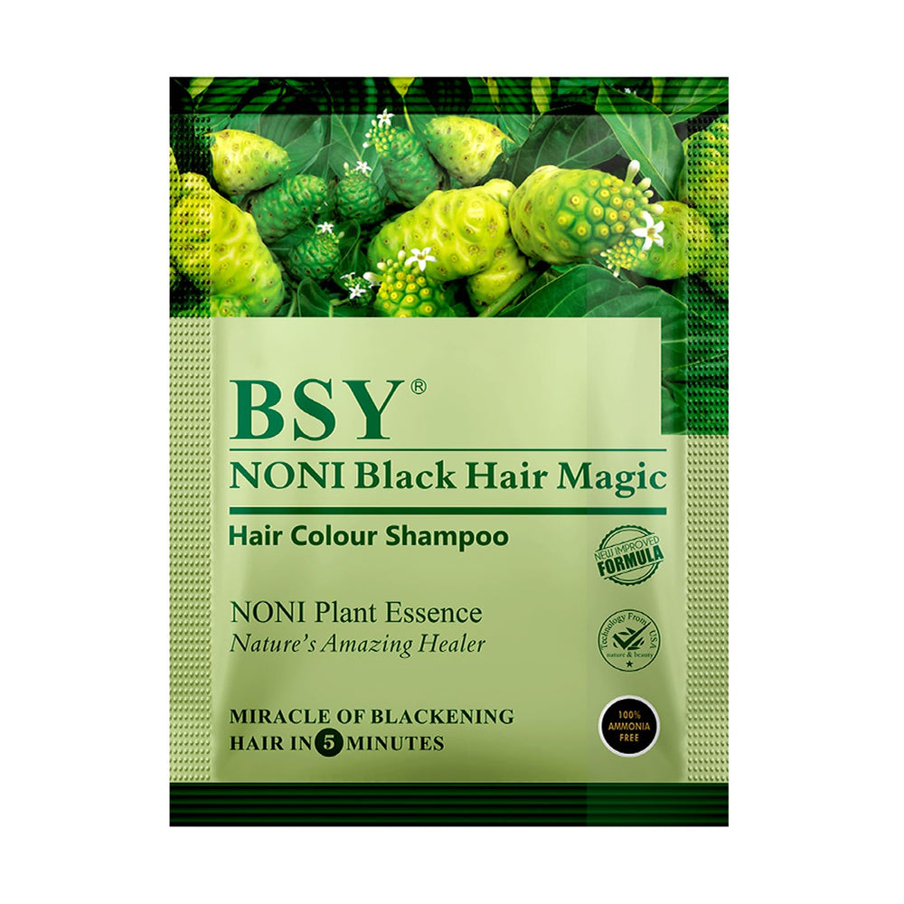 BSY Noni Black Hair Magic unisex usage for both men and women.