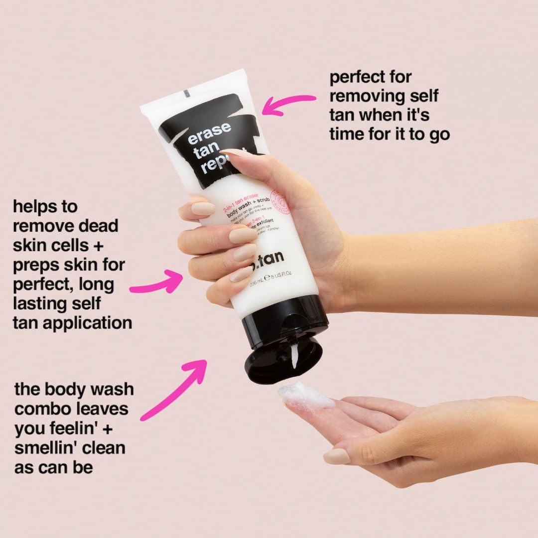 B.TAN Glow Your Own Way bundle packaging showcases all-in-one kit.