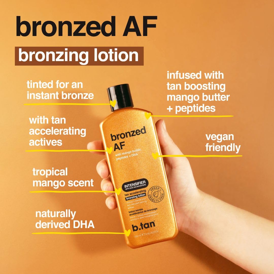 B.TAN No SPF tanning cream for a sun-kissed look