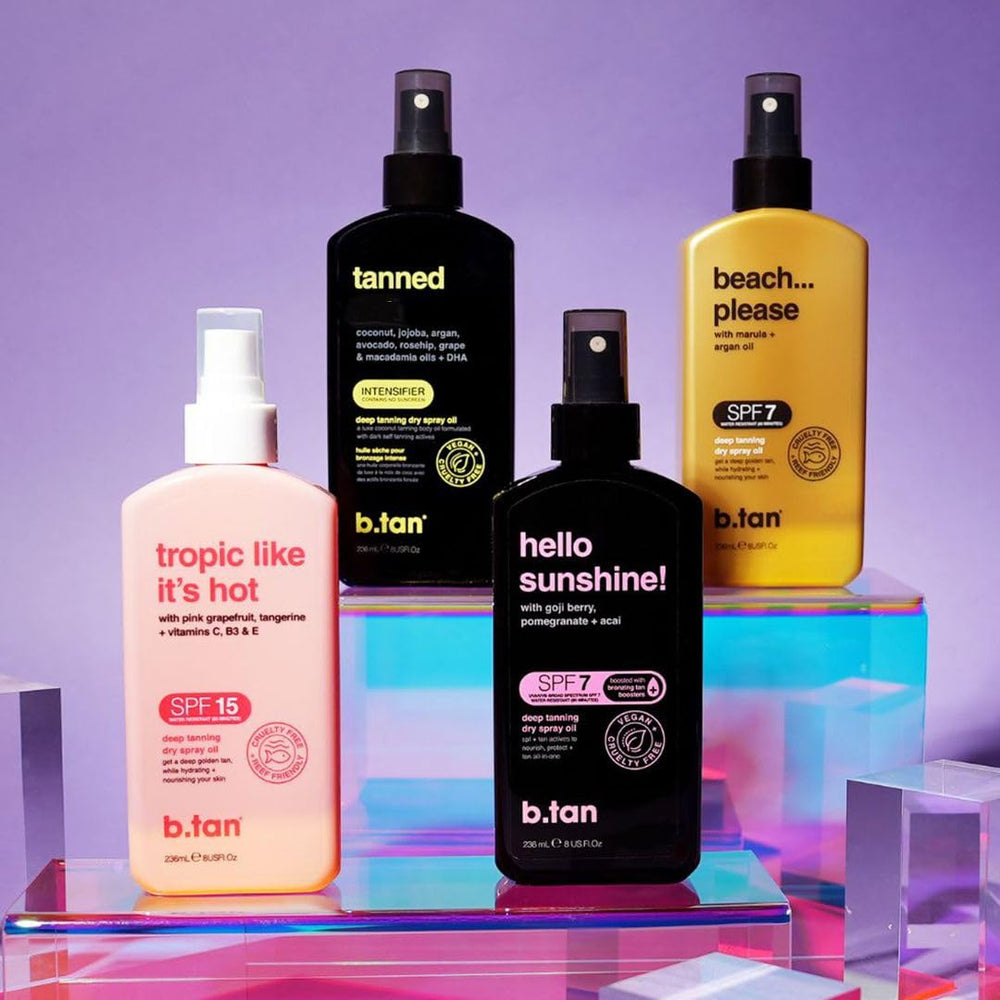 B.TAN Vegan-friendly tanning lotion with cruelty-free promise