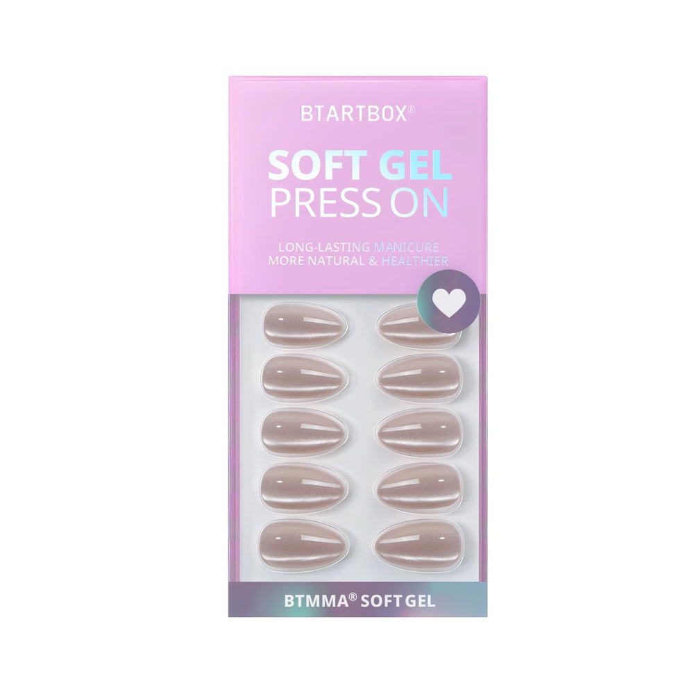BTArtbox 16-size collection for easy, precise fitting of almond nails