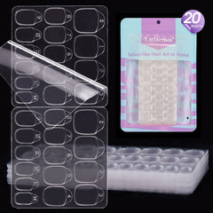 BTArtbox adhesive tabs with 20 sheets and 15 sizes for precise nail fit