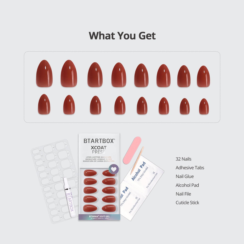 BTArtbox Builder gel top coat adds chip-free durability.