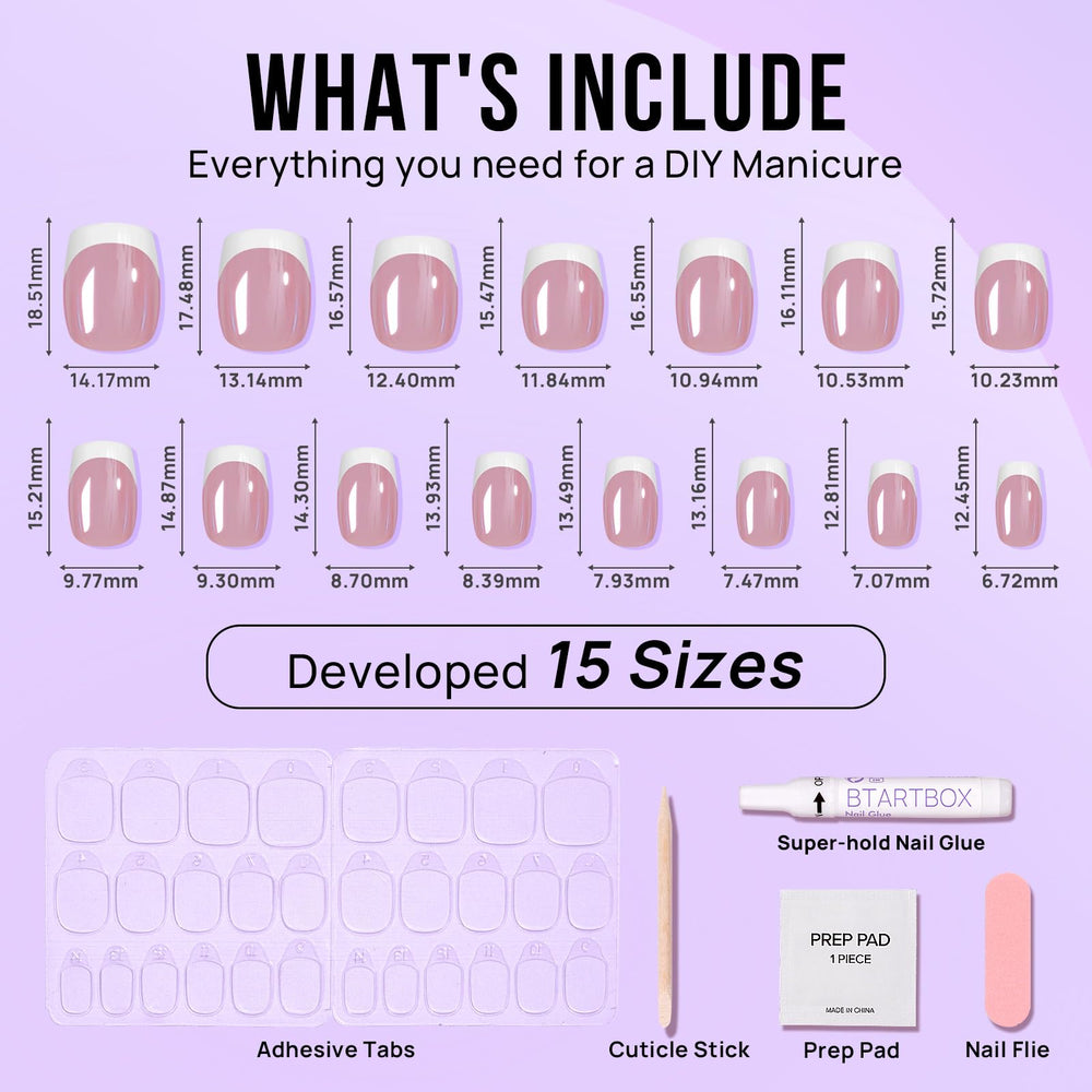 BTArtbox nails stay secure during daily typing and activities.