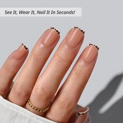 BTArtbox Dangerous Game nails close-up of natural cuticle blend