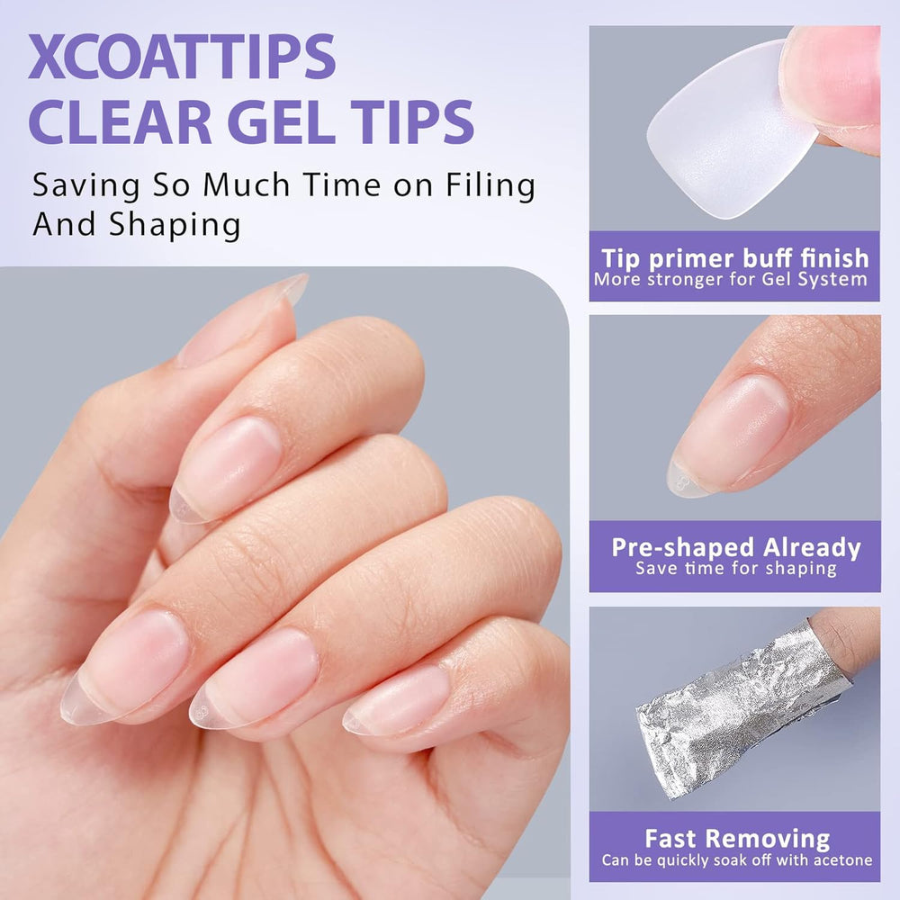BTArtbox tips fitting both flat and curved nails with seamless flex.