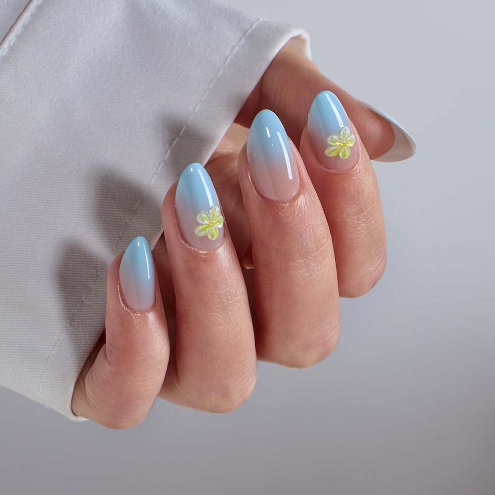 BTArtbox garden party kit with glue illustrates quick at-home manicure