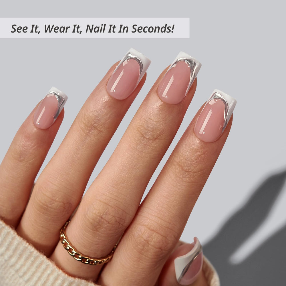 BTArtbox Ice Veil nail kit packaging showing size variety for a custom fit