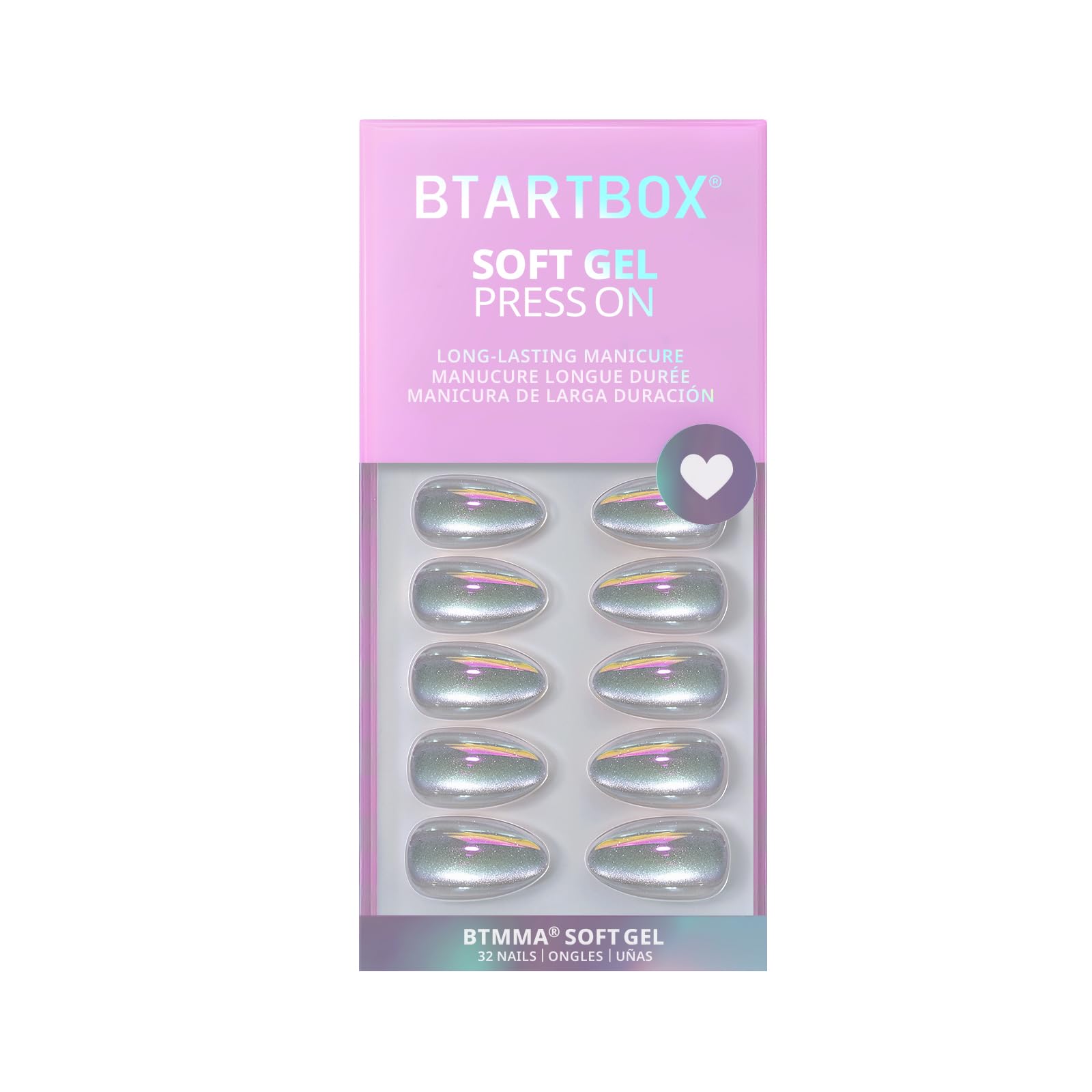 BTArtbox Complete kit includes 32 nails and applicator tools.
