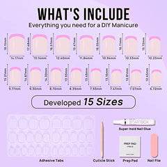 BTArtbox manicure kit includes glue, tabs, and box for organized results.