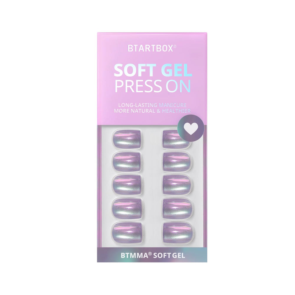 BTArtbox included nail glue and adhesive tabs simplify styling.