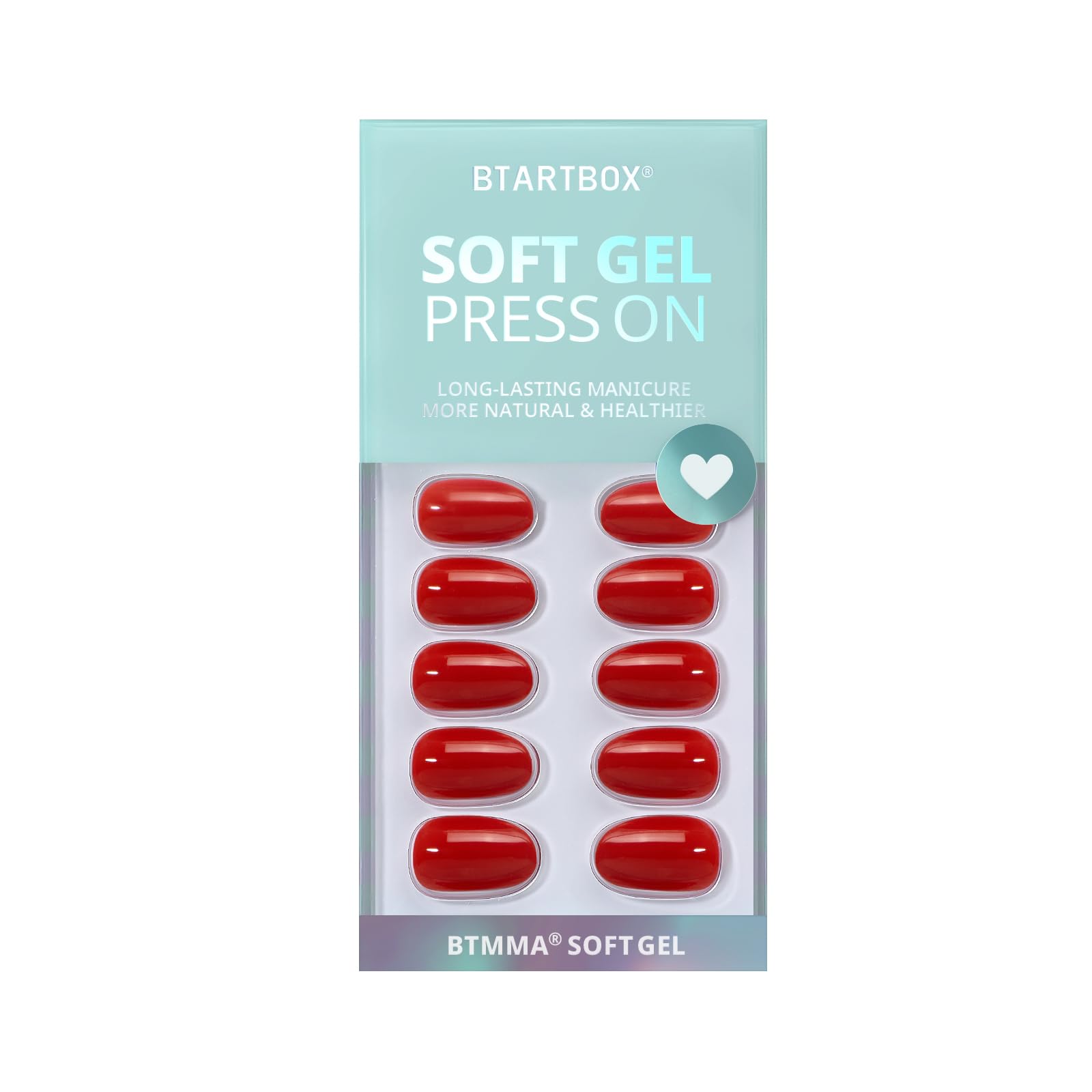 BTArtbox nail glue and adhesive tabs for secure wear.