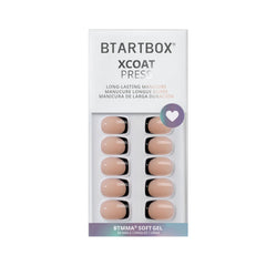 BTArtbox nail glue and tabs kit close-up for secure wear