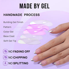 BTArtbox nail glue and tabs included for secure, versatile wear.