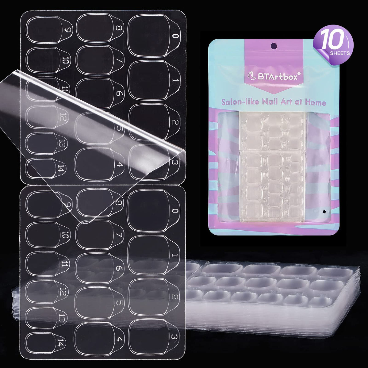 BTArtbox nail stickers packaging front for quick manicure ideas
