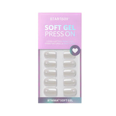 BTArtbox press-on nails kit with storage box and glue enables quick, customizable nail upgrades.