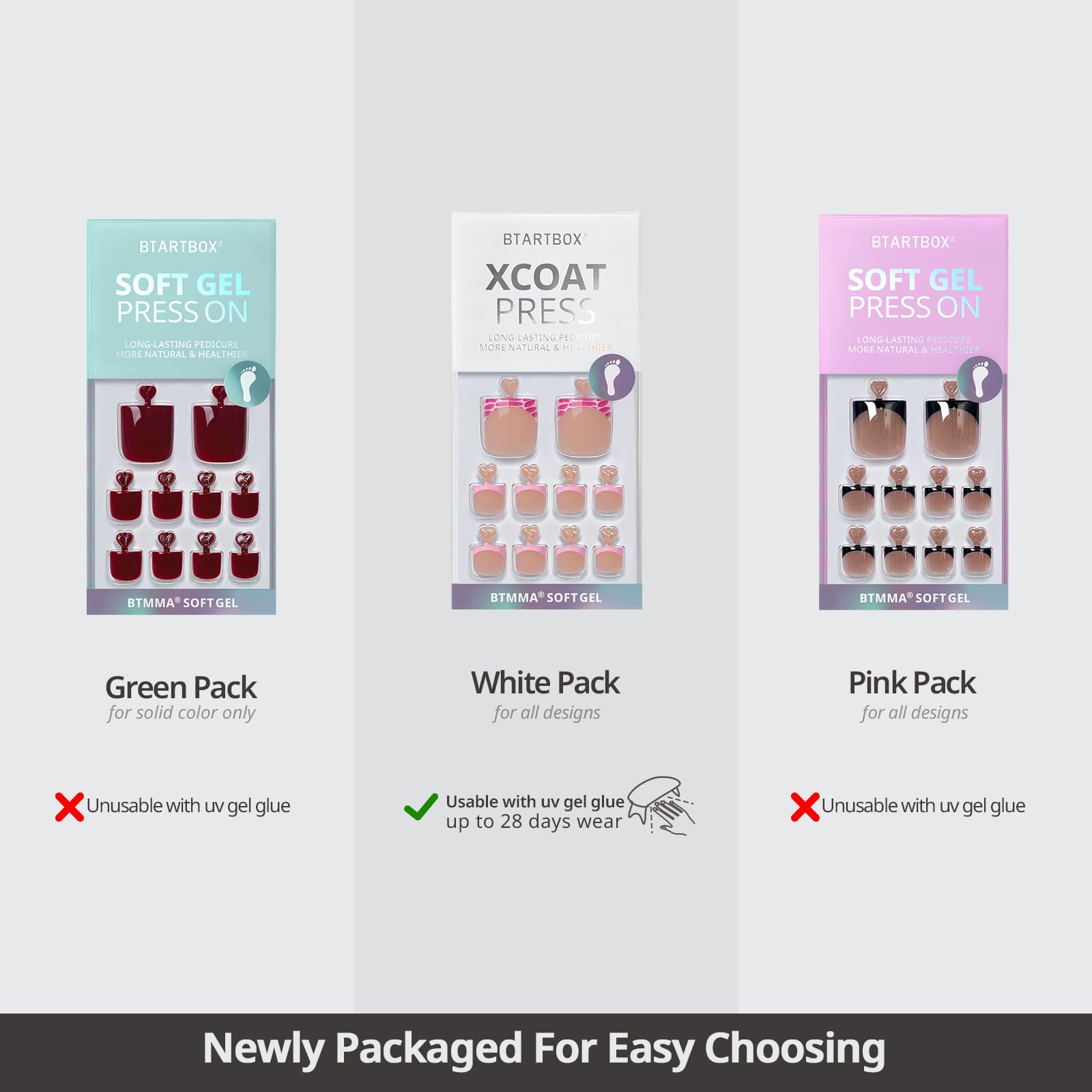 BTArtbox glue-and-tools set helps secure nails with quick, tidy adhesion
