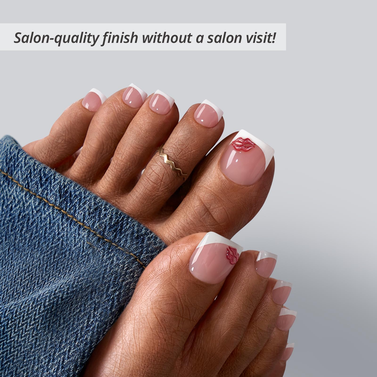 BTArtbox square toe shape accentuates elegant, salon-quality finish.
