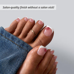 BTArtbox square toe shape accentuates elegant, salon-quality finish.