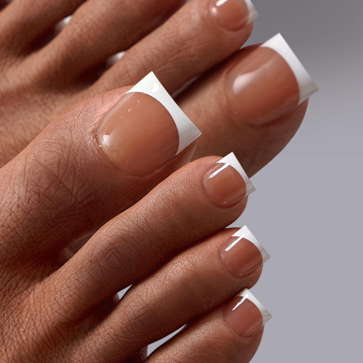 BTArtbox press-on toenails with square tips for a salon-quality look.